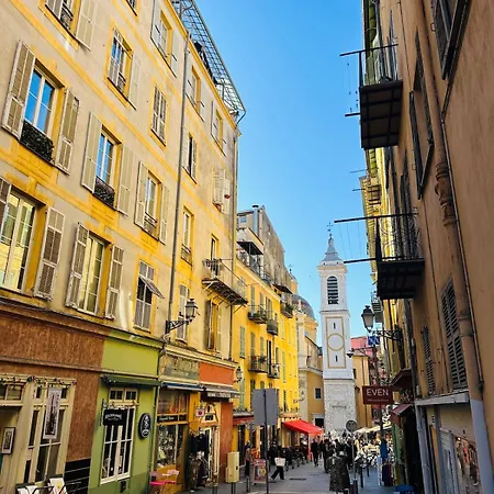 New ! Spacieux 2p Vieux-nice Calme